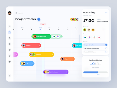 Task Planner App app branding design graphic design illustration minimal planner product task ui ux