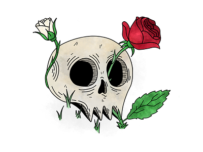 Rose Skull