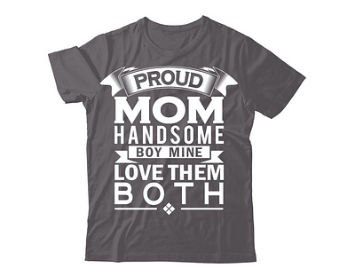 MOM T-shirt Design branding design fiverr t shirt graphic design illustration logo merch by amazon motion graphics tee shirt ui