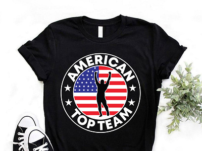 American T-shirt Design