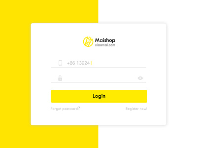 Login for Maishop login register web