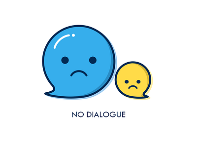 No Dialogue cute icon medical