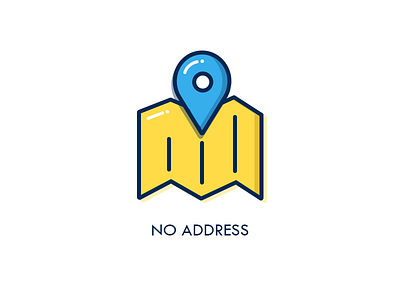 No Address address icon