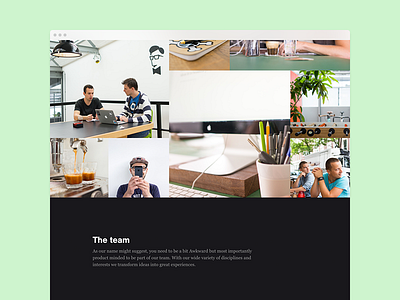 The new Awkward site case studies cases photography web webdesign website