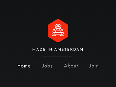 Made in Amsterdam navigation css html made in amsterdam navigation pattern ui website