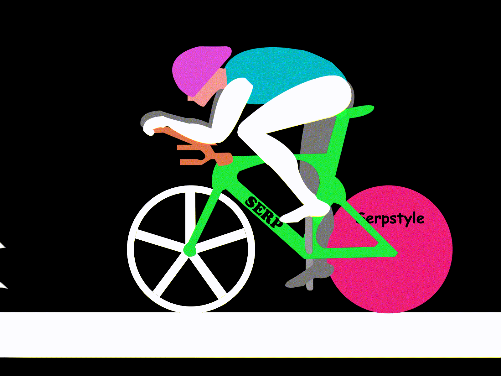 Sport Bicycle animation animation aftereffects 3d branding design icon illustration illustrator logo type typography