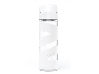 Spring Bottle White 3d bellabeat bottle electronics jewelry product render smart spring urban visualization