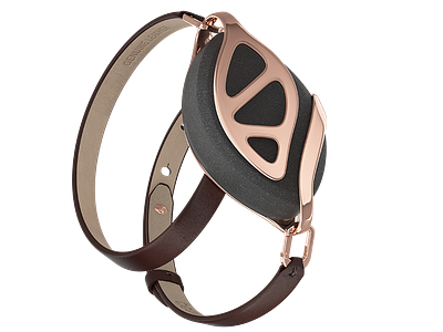 Leaf w Bracelet Burgundy 3d bellabeat bracelet device for leaf products renders smart