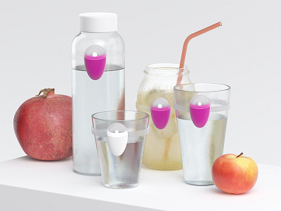 Ulla Picnic 3d hidration product render smart ulla visualisation