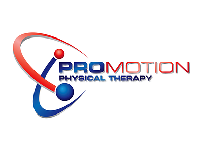 ProMotion Physical Therapy Logo logo logo design