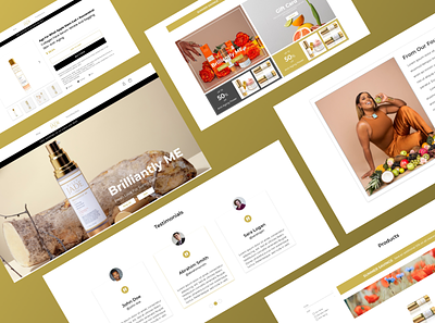 Single Product Web Design adobe xd e commerce figma landing page minimal design personal website single product web design