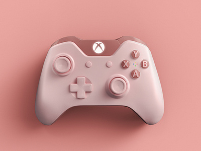 PLAY PROJECT - XBOX PINK CONTROLLER