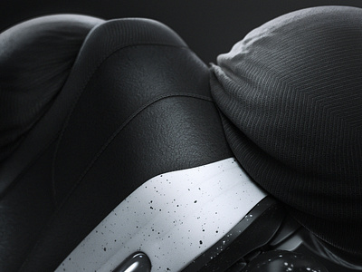 PLAY PROJECT - SNEAKER BLACK 3d artwork black cinema 4d cloth fabric sneakers