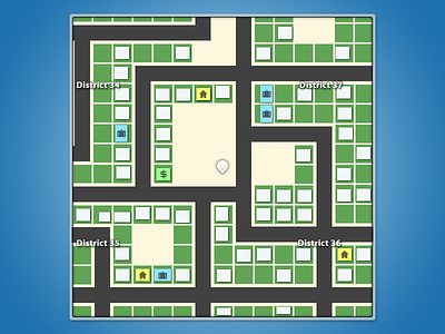 Mini-Map blue game green map mini map mini map minimap ui