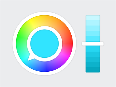 Color Wheel #2 color color picker color wheel gradient interface light spectrum tint ui wheel