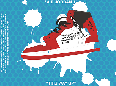 Pop art Jordan 1 jordans off white popart sneakers