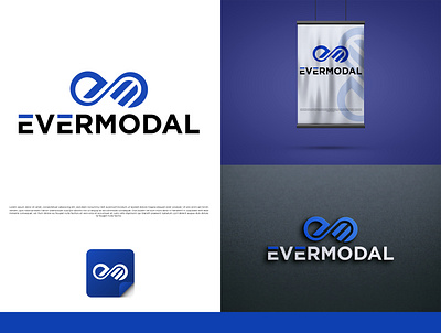 Evermodal Logo design agency logo branding businees business logo companylogo flat graphic design logo logo design ideas logodesinger logoideas logoinspire logoplace minimal modernlogo vector