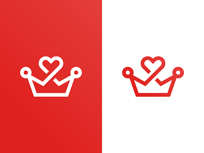 Heart Crown Logo