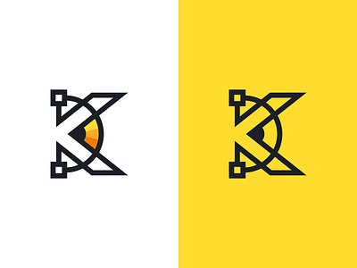 Letter K Pencil Editing Logo By Azur On Dribbble