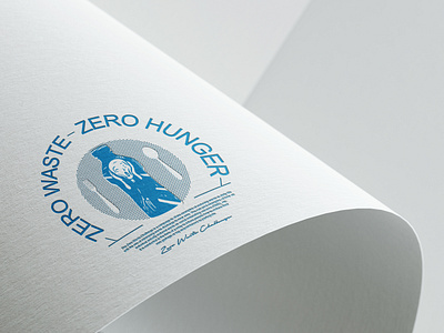 Zero Waste Zero Hunger Campaign Design branding design graphic design logo typography