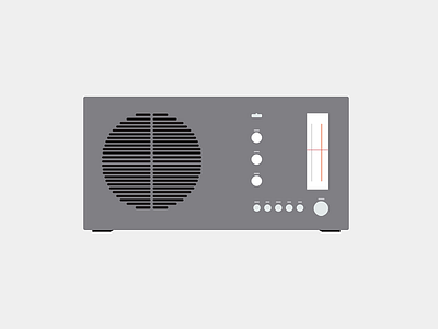 Dear Dieter dieter rams flat minimal radio simple