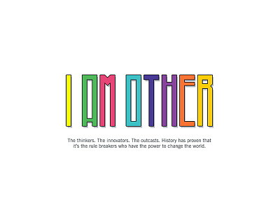 I Am Other font i am other logo pharrell pharrell williams quote typography