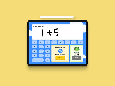 Calculator for Kids (Ipad Pro)