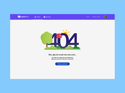 404 Page - Education (Geekie) daily daily ui dailyuichallenge design education education app educational illustraion ui ux