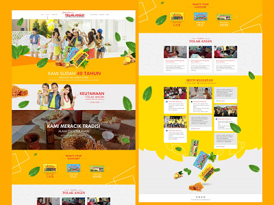 TOLAK ANGIN - New Website