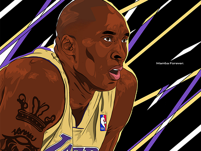 Kobe Illustration design digital art digital illustration digital painting illustration