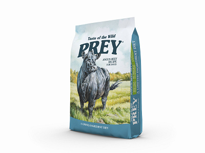 Taste of the Wild PREY - packaging design package design pet food