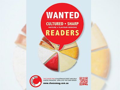 Cheesemag ad advertising cheese cheese mag design sharp