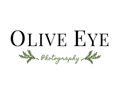 Olive Eye Photography eye logo design nature olive photographer photography