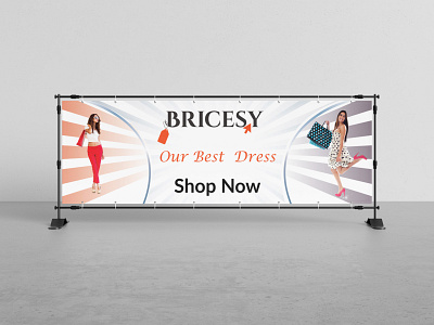 Banner Design For Shop branding colors corporate design design good simple smart style stylish typography