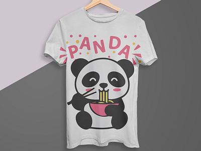 T Shirt panda branding colors corporate design design good logo simple smart style stylish typography