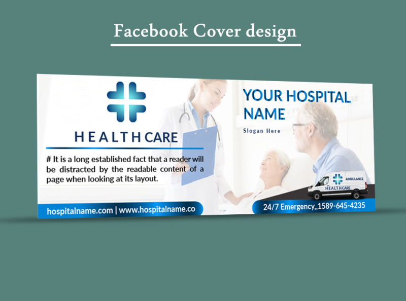 Hospital Facebook Cover page by ART Shamim on Dribbble