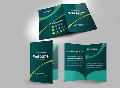 Corporate Marketing Folder branding colors corporate design design good icon simple stylish typography