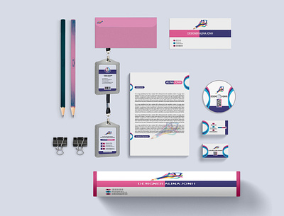 Stationery Design branding colors corporate design design good logo simple smart stylish