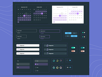 Dark UI Design System