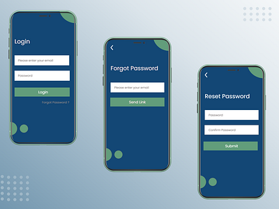 User Login & Reset Password