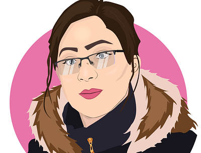 Vector Portrait cartoonart illustration