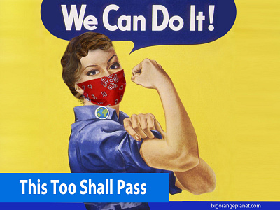 This Too Shall Pass photoshop poster