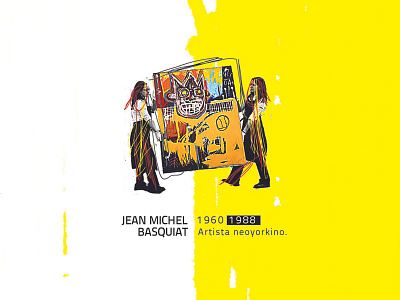 Basquiat art basquiat market yellow