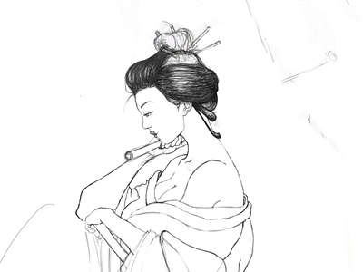 Geisha Sketch