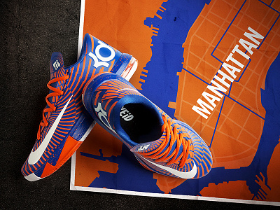 NikeID - JR Smith Player Edition "Battle of the Boroughs" art direction basketball nike nikeid photography shoes social