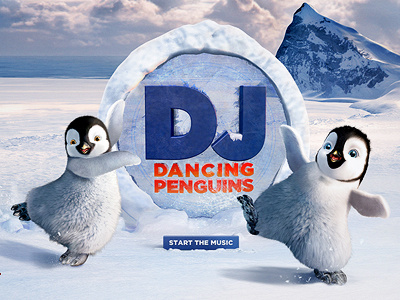 Happy Feet 2 - DJ Dancing Penguins