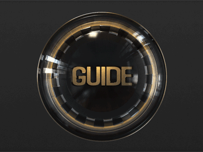 Hunger Games - Capitol Tour Guide Button 3d animation hunger games menu ui