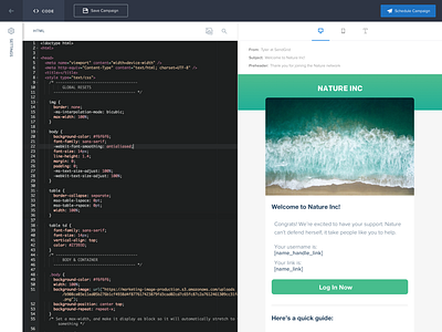 New SendGrid Email Code Editor code design editor email react.js sendgrid