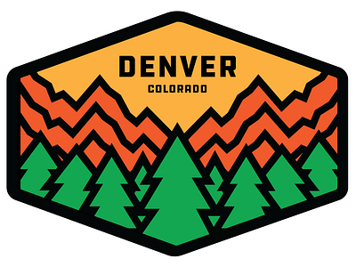 Denver Colorado Sticker