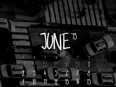 June 2013 calendar download nyc photograph taxi wallpaper